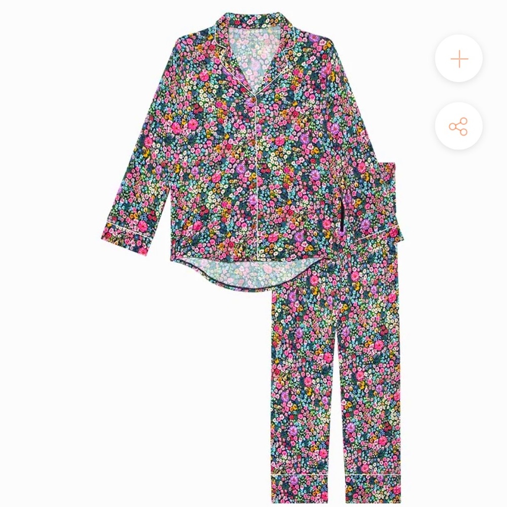 Posh Peanut 2XL floral pajamas